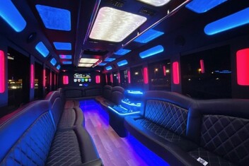 Clovis Limousine Bus Interior