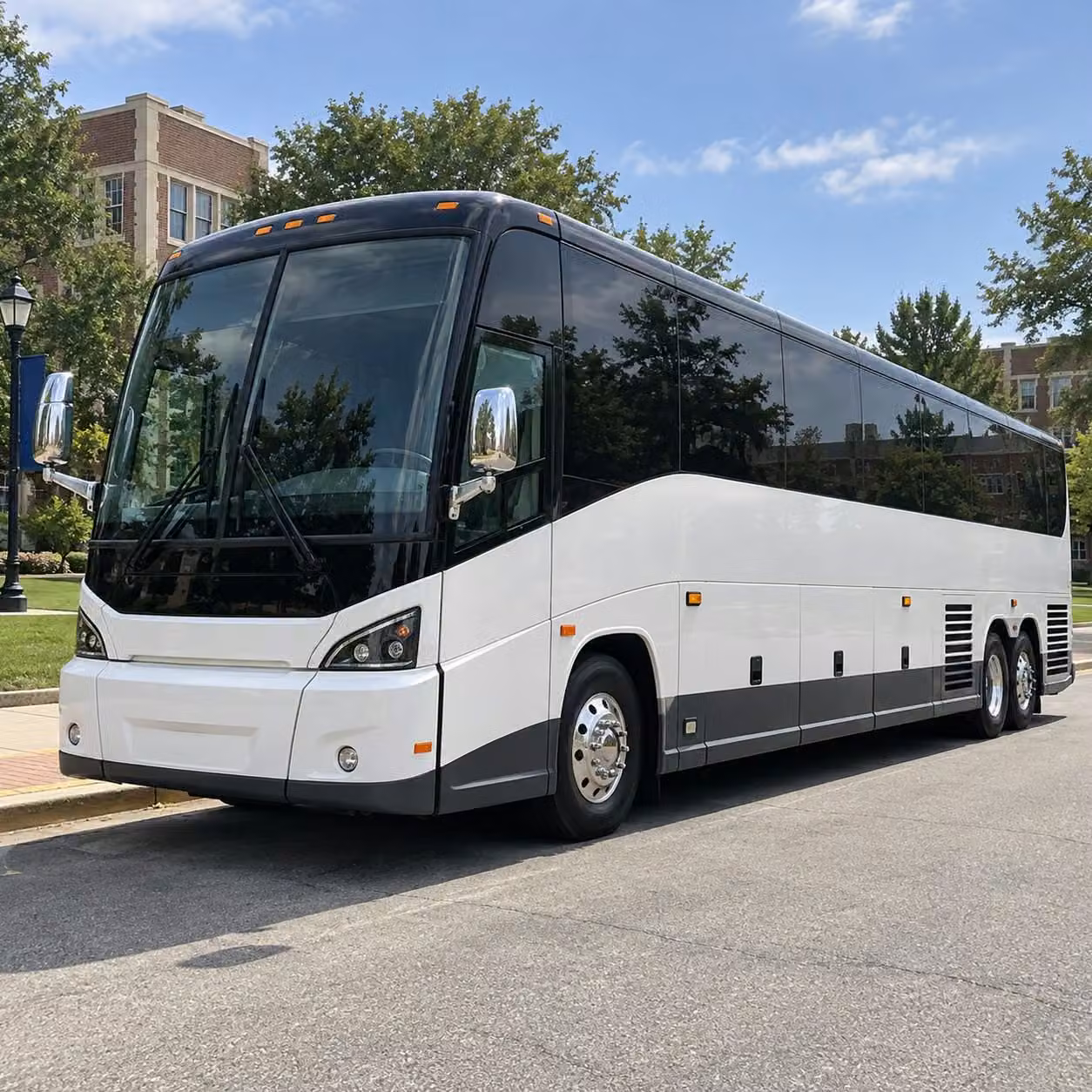 charter buses in clovis for large prom groups school organized transportation and multi school events