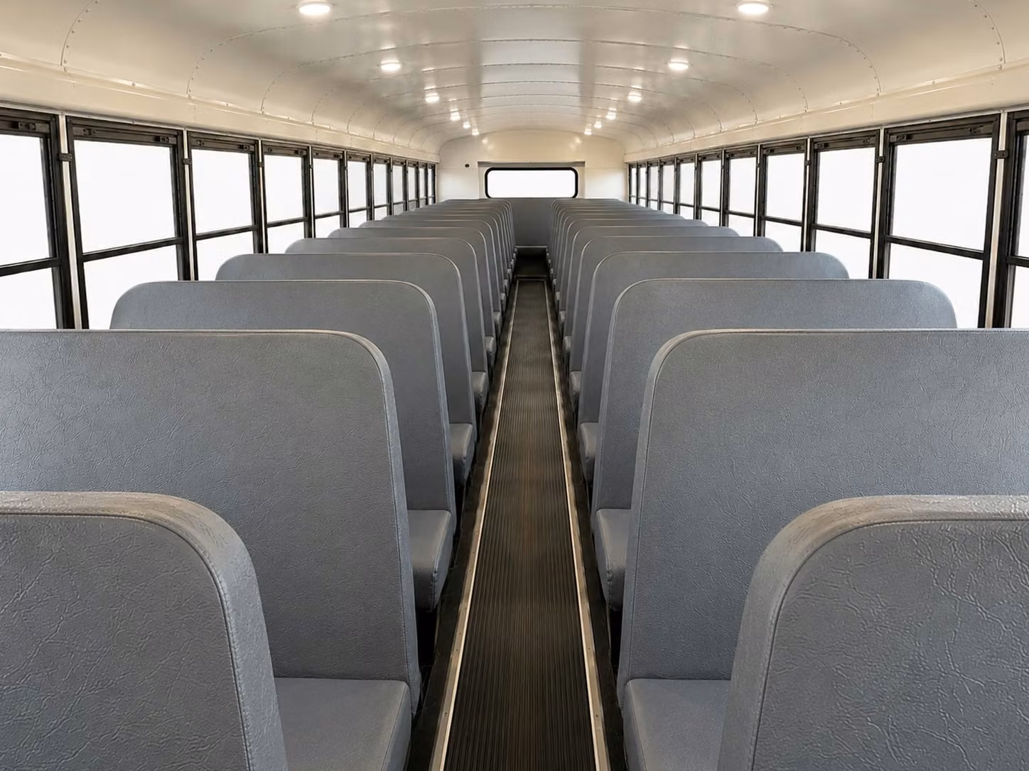 school bus interior
