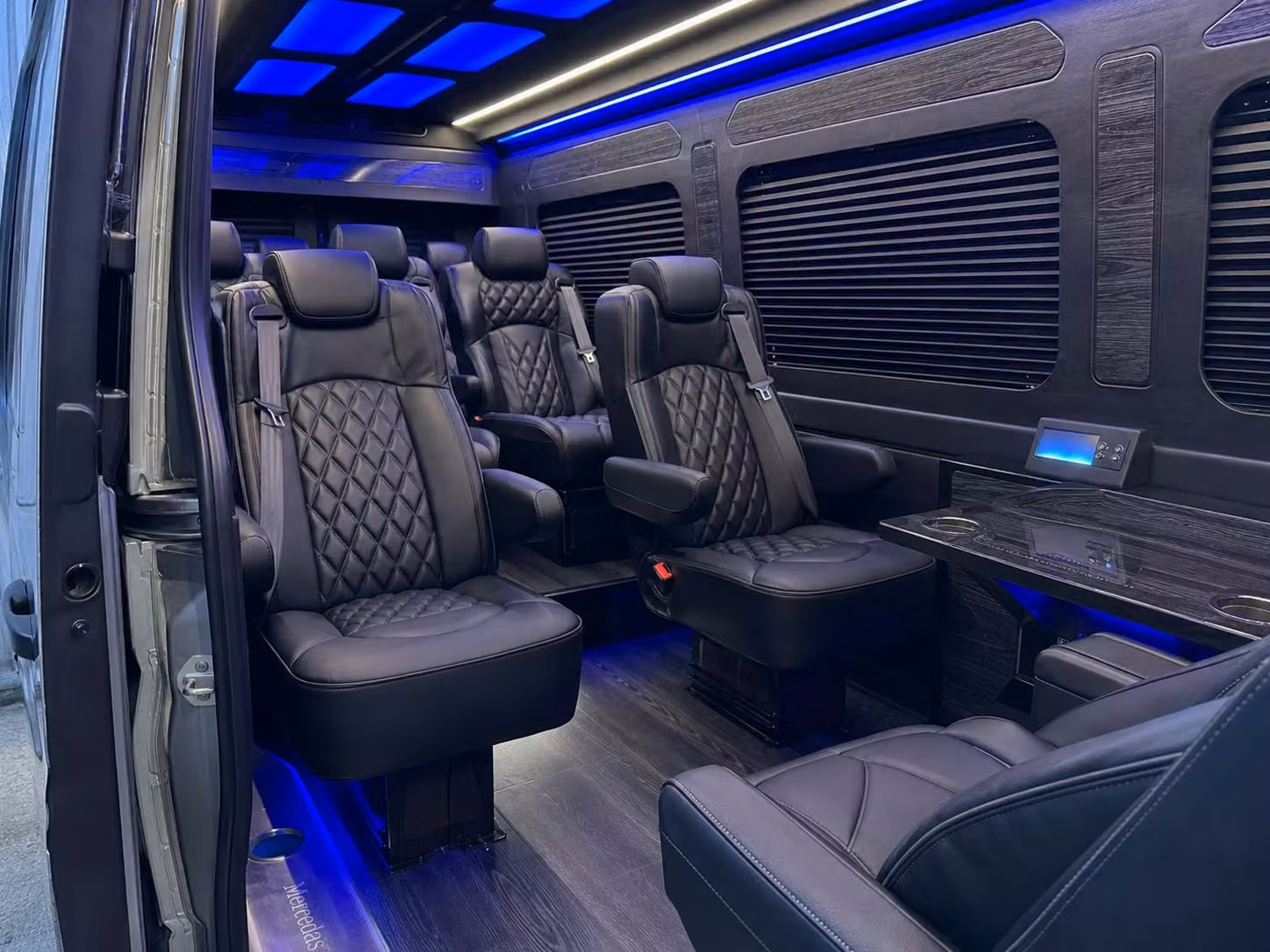sprinter van transportation for groups and events across clovis